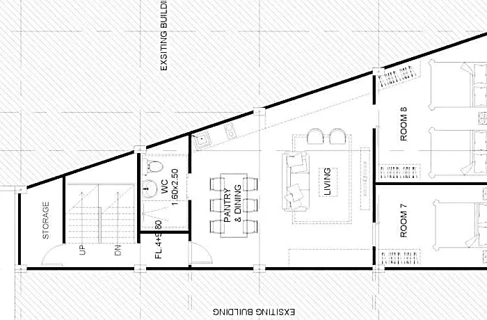 U4 Large 2 Bed Full Kitchen 200m To Bts ホテル バンコク都