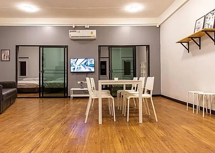 ホテル U4 Large 2 Bed Full Kitchen 200m To Bts